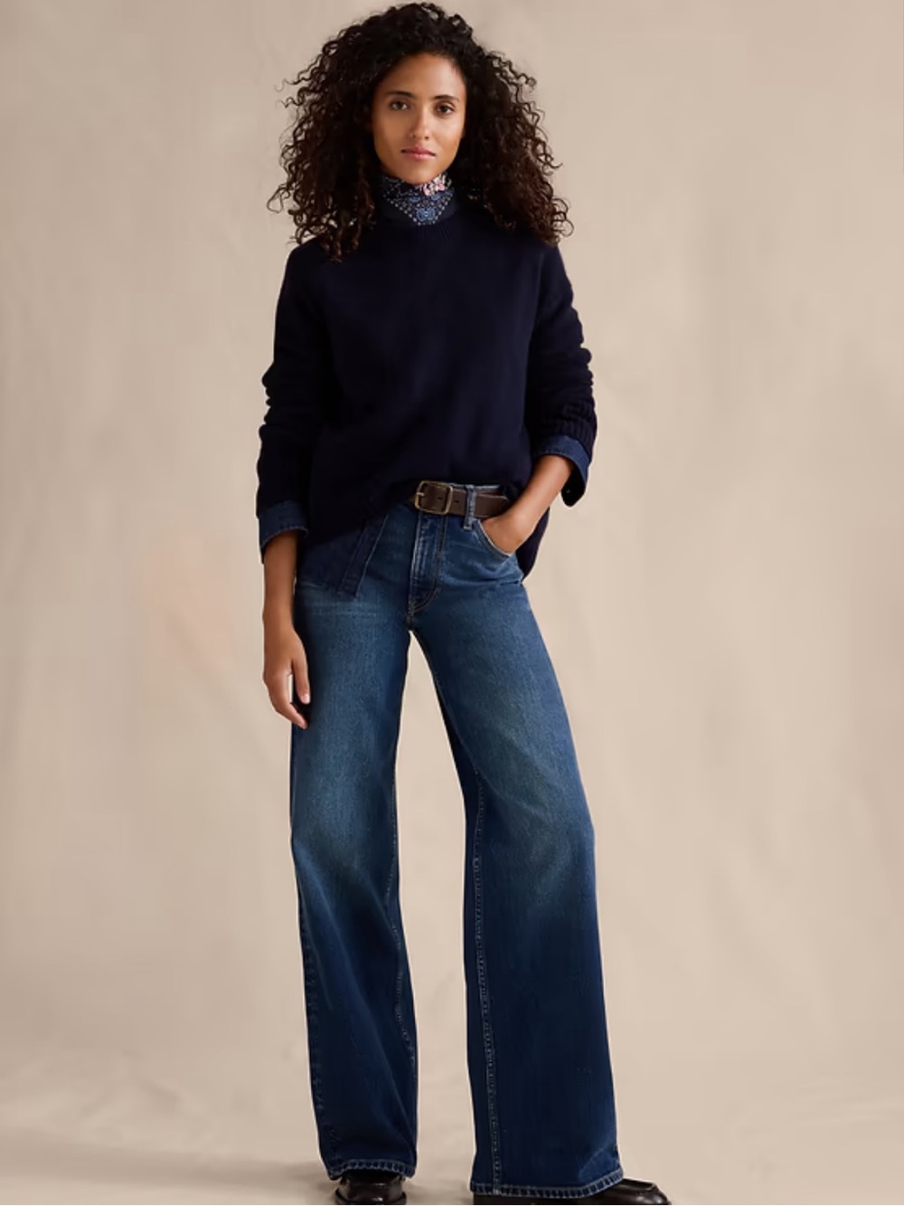 BANANA REPUBLIC - The ICON Classic Wide Leg Jean